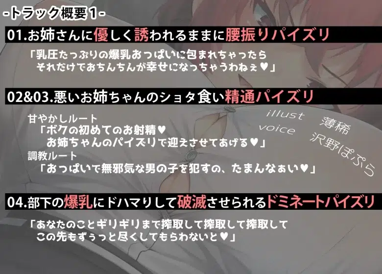お姉さんの爆乳パイズリに溺れて抜け出せなくなるお話～おねショタから貢ぎマゾまで～